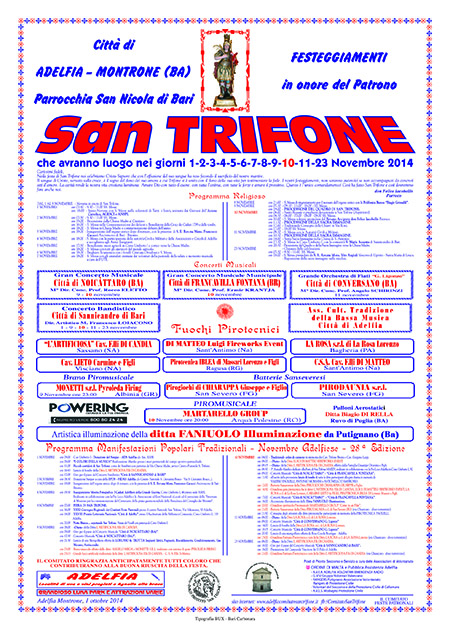 Manifesto San Trifone 2014